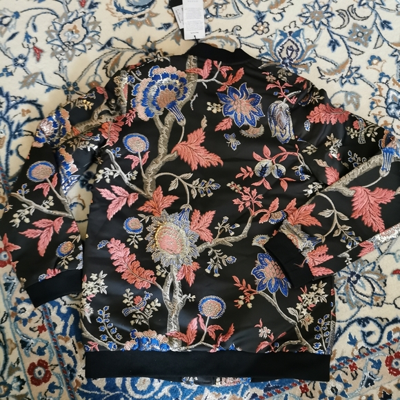 2/50 Guess big girl  Hayal Printed Bomber Jacket - Picture 7 of 11